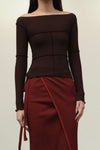 BASERANGE long-sleeved T-shirt TOCL-RB-SP24 tactile